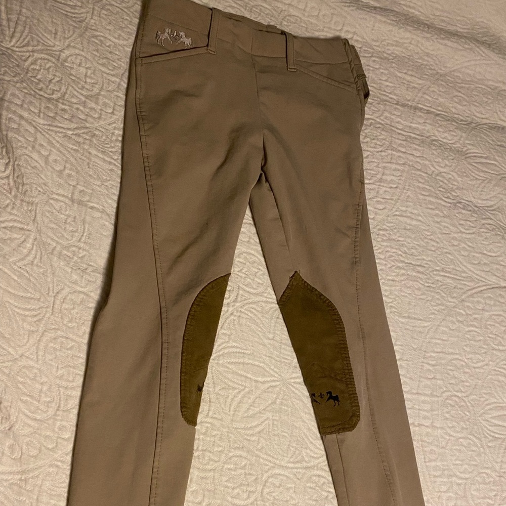 Kids horse riding pants size 8